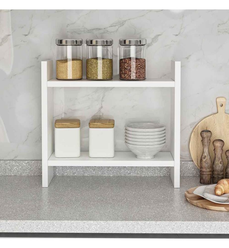 Kitchen Shelf, White, 100% Melamine Coated Particle Board
