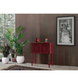 Commode, Rouge, MDF
