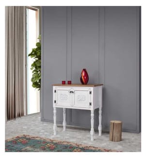 Commode, blanc, MDF