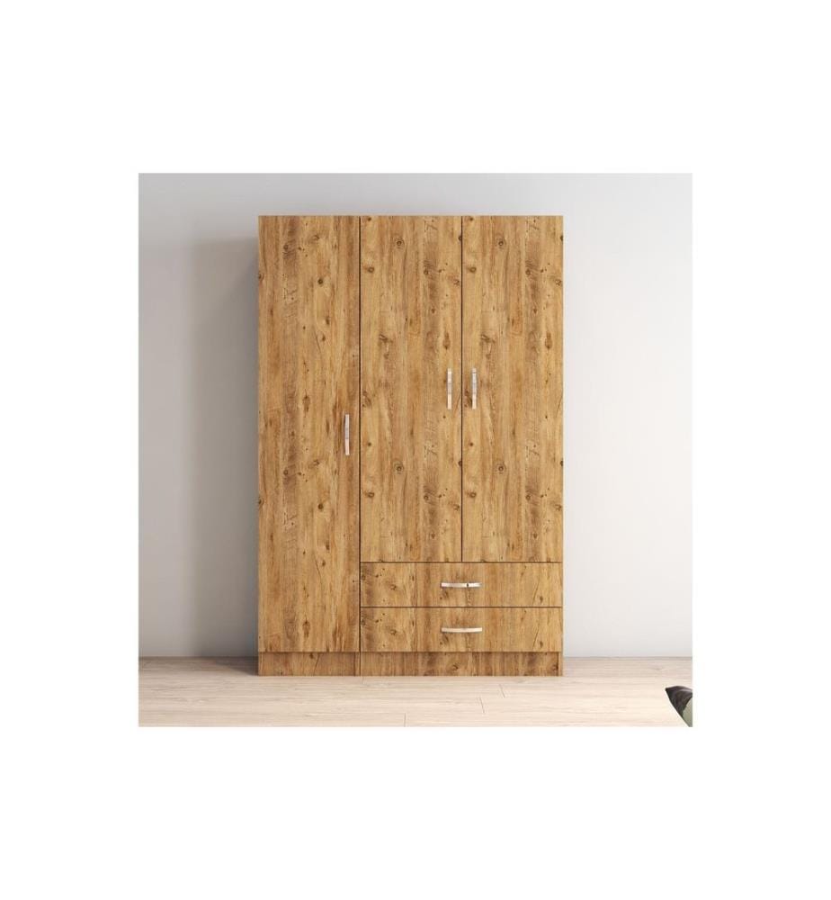 Wardrobe, Atlantic Pine, Melamine Coated Particle Board