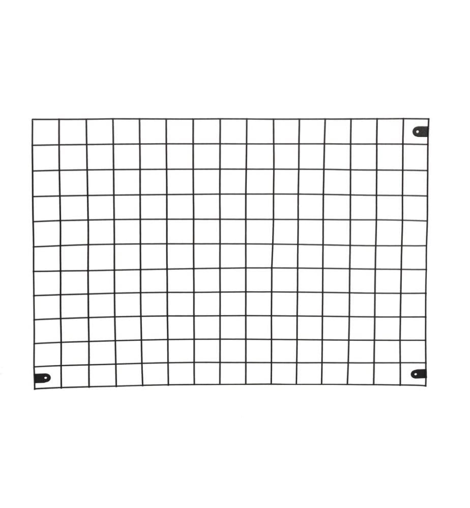 Scaffale da parete, Nero, Struttura: 100% metallo