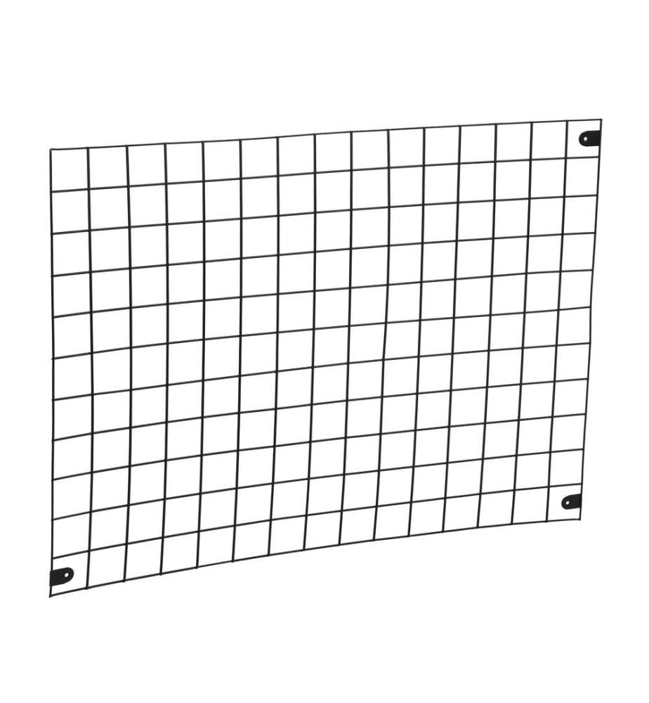 Scaffale da parete, Nero, Struttura: 100% metallo