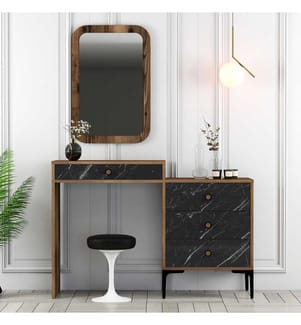 Commode, Noyer Noir, Panneau de particules mélaminé