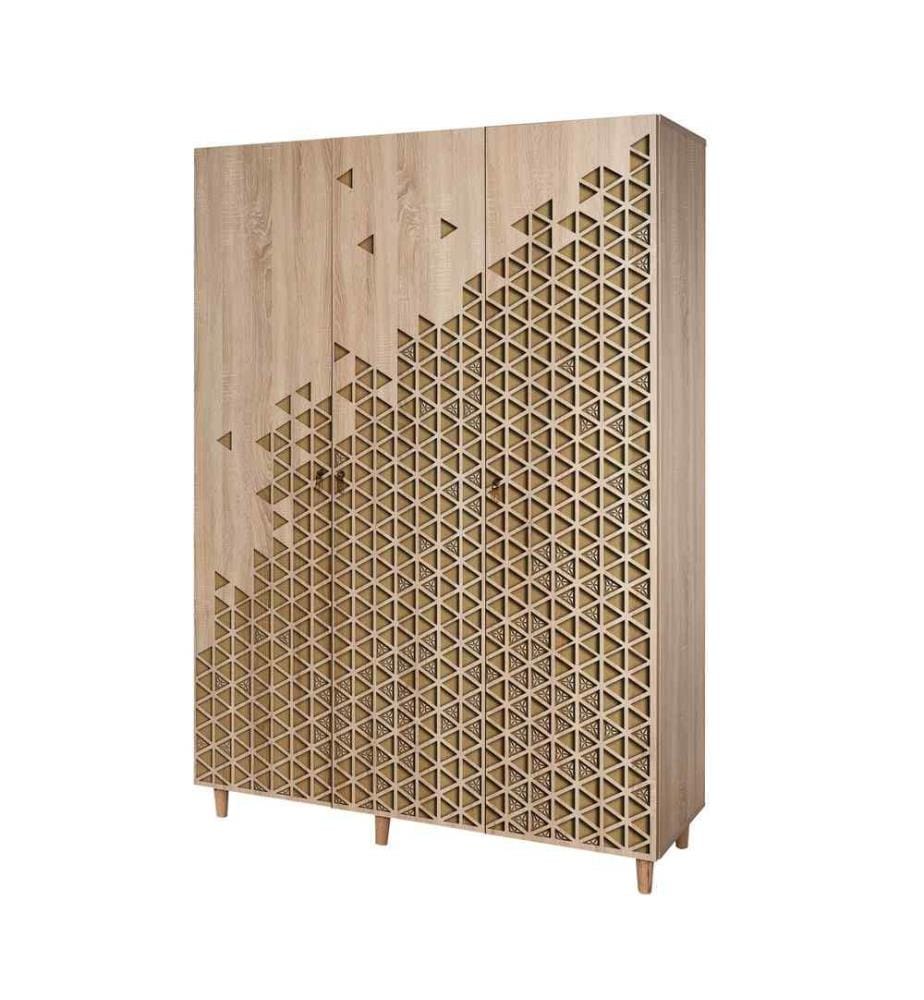 Armadio, Rovere Sonoma, pannello di particelle rivestito in melamina