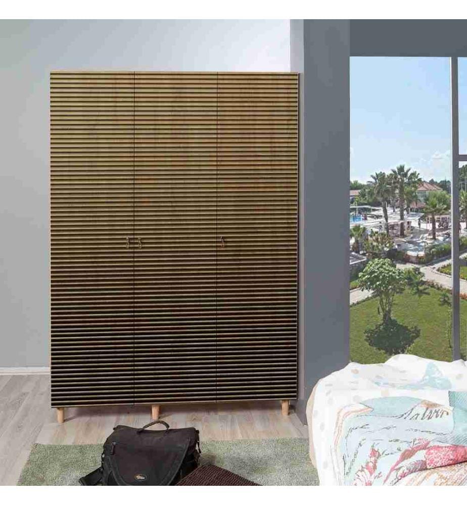 Wardrobe, Sonoma Oak, Melamine Coated Particle Board