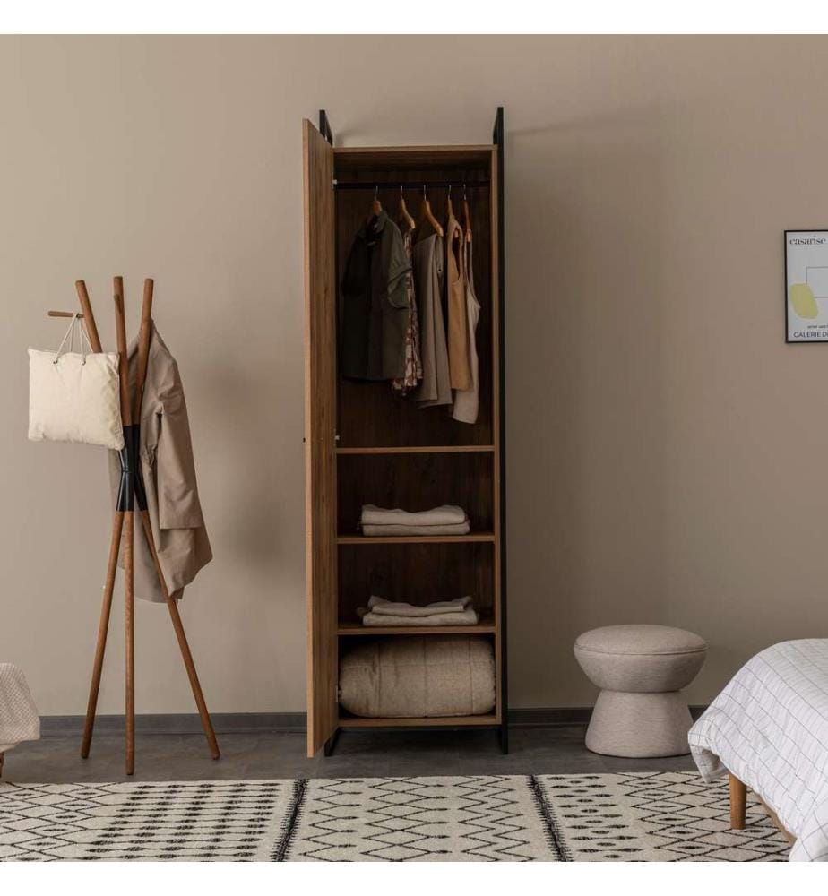 Armoire, pin atlantique, panneau de particules mélaminé