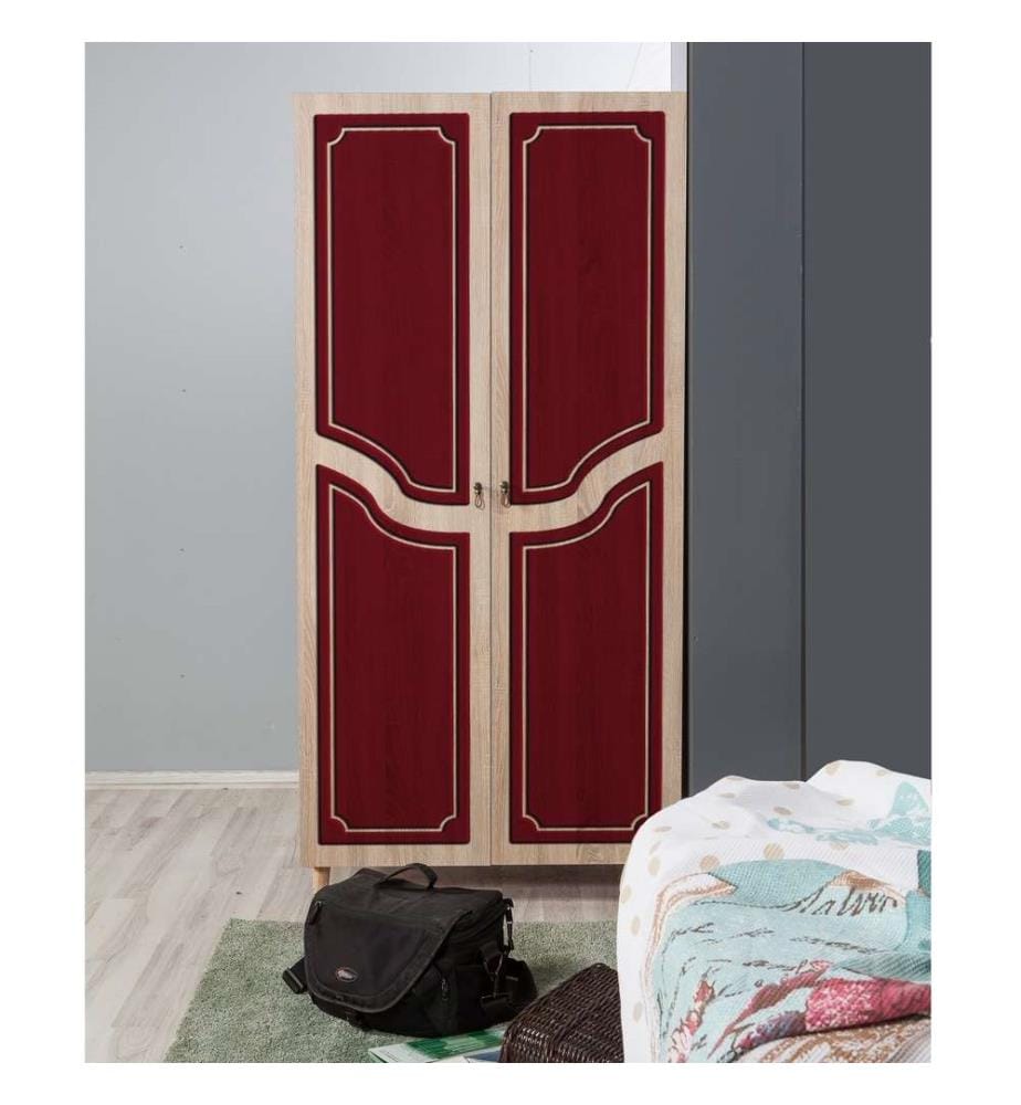 Wardrobe, Sonoma Oak, Melamine Coated Particle Board