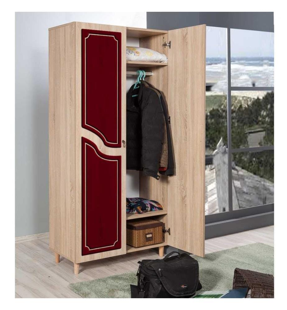 Wardrobe, Sonoma Oak, Melamine Coated Particle Board