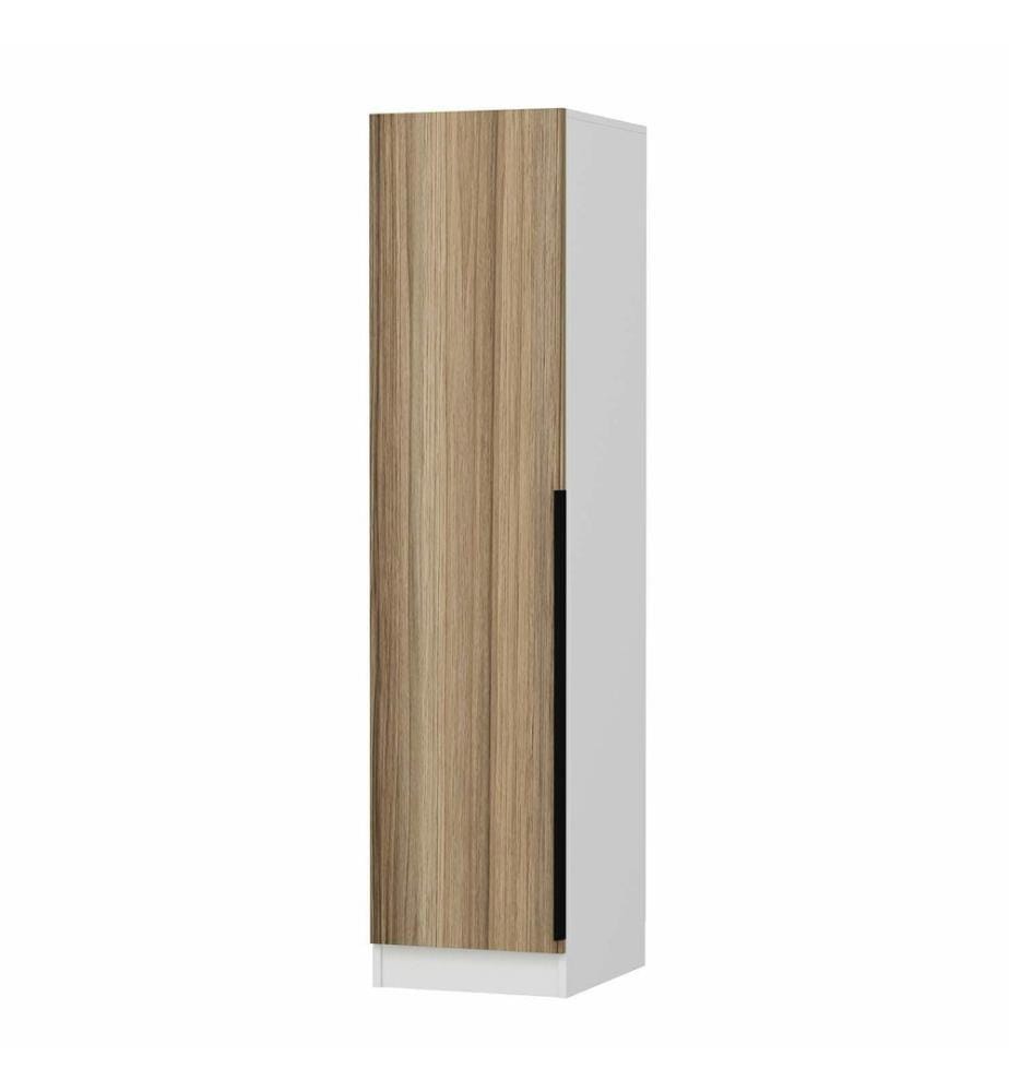 Wardrobe, Walnut, 100% MELAMINE COATED PARTICLE BOARD