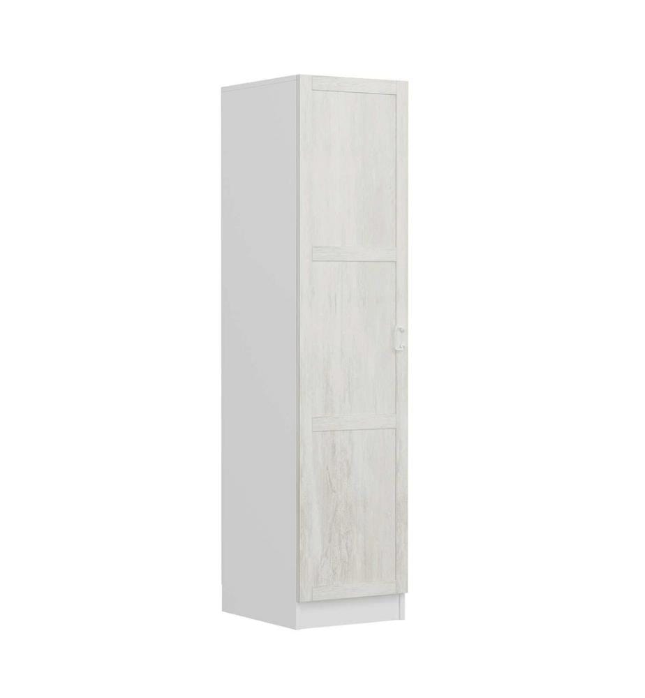 Kleiderschrank, weiss, 100 % MELAMINBESCHICHTETE SPANPLATTE