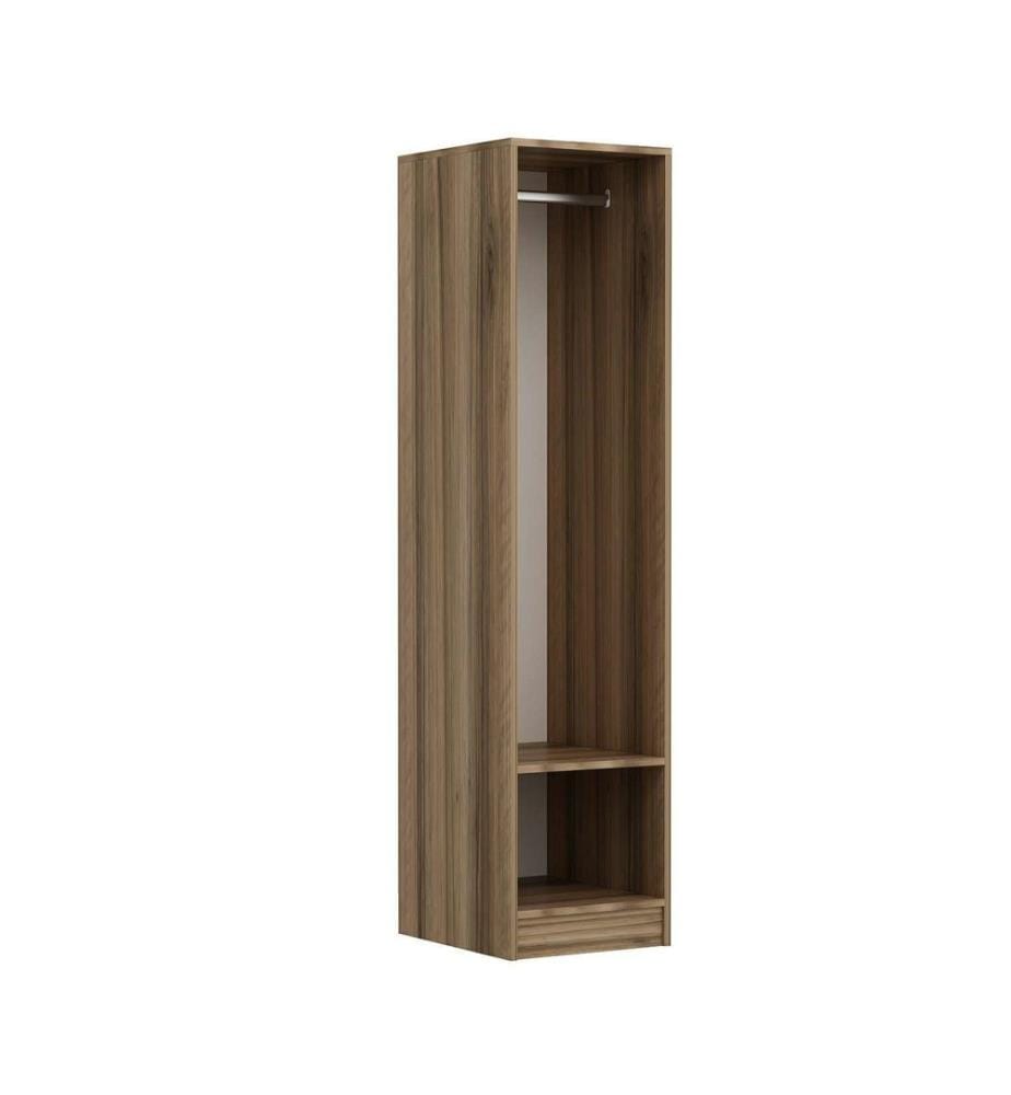 Wardrobe, Anthracite, Dore, 100% MELAMINE COATED PARTICLE BOARD