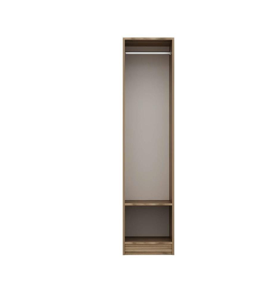 Wardrobe, Anthracite, Dore, 100% MELAMINE COATED PARTICLE BOARD