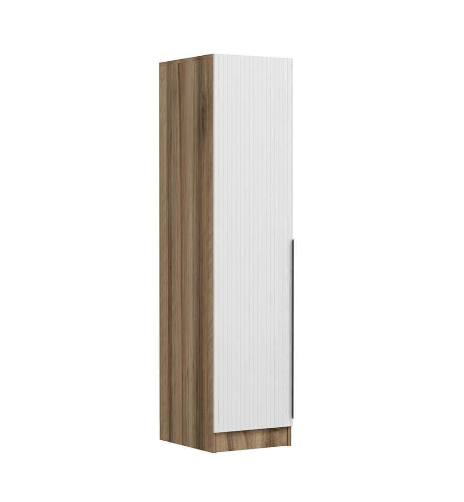 Wardrobe, White, Dore, 100% MELAMINE COATED PARTICLE BOARD