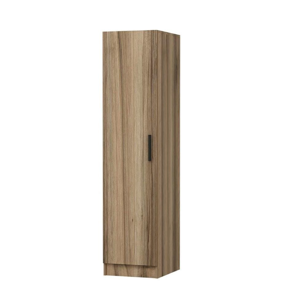 Wardrobe, Walnut, 100% MELAMINE COATED PARTICLE BOARD