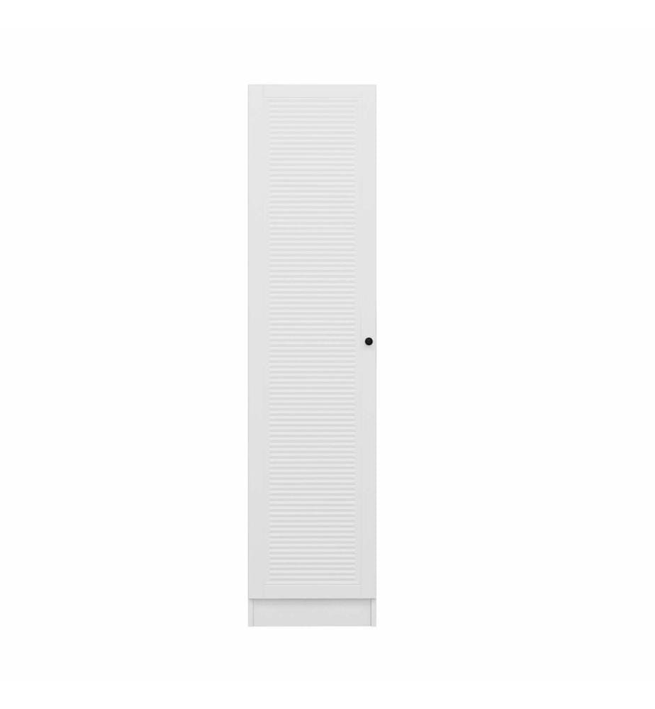 Kleiderschrank, weiss, 100 % MELAMINBESCHICHTETE SPANPLATTE