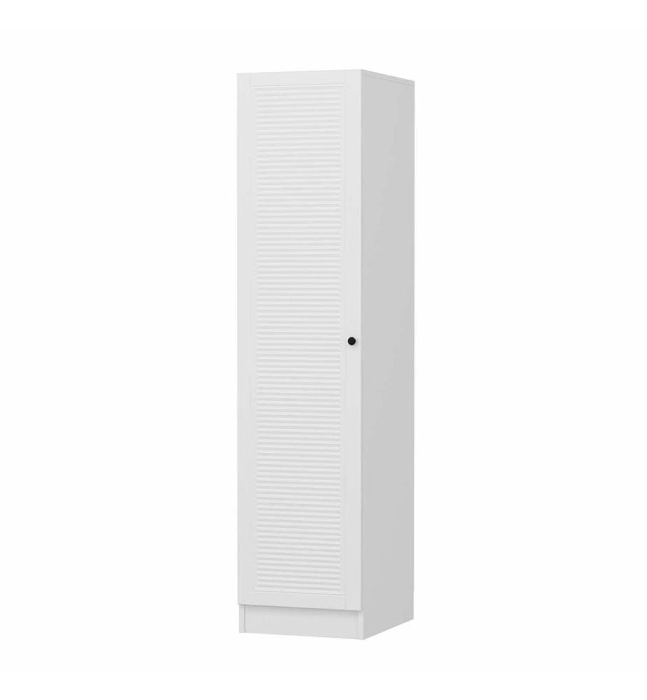 Wardrobe, White, 100% MELAMINE COATED PARTICLE BOARD