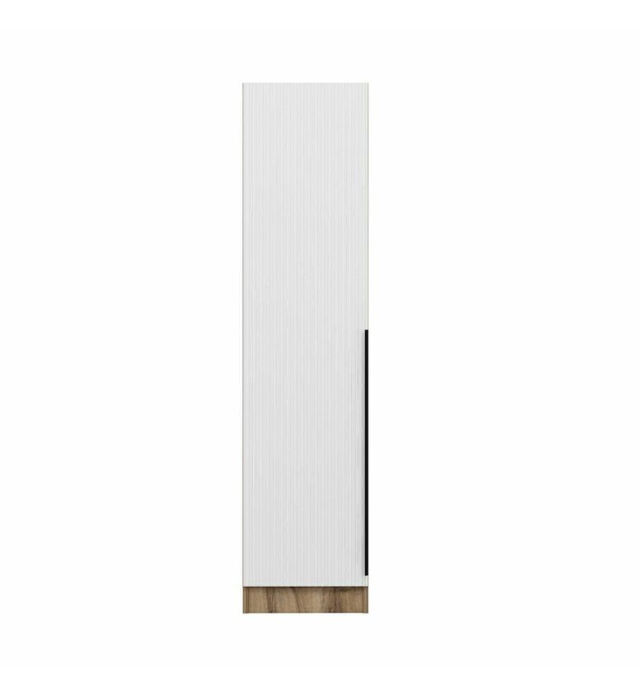 Wardrobe, White, Dore, 100% MELAMINE COATED PARTICLE BOARD