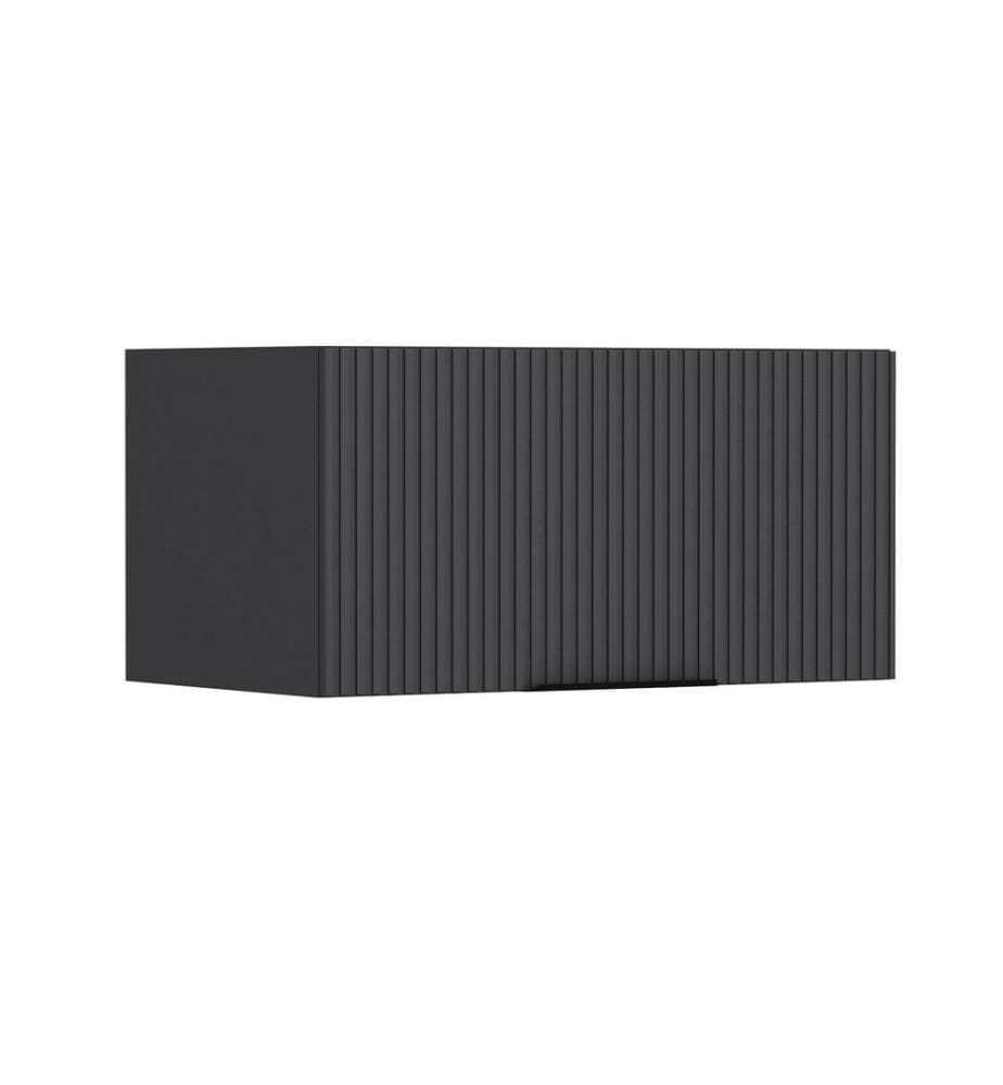 Wall Cabinet, Anthracite, 100% MELAMINE COATED PARTICLE BOARD