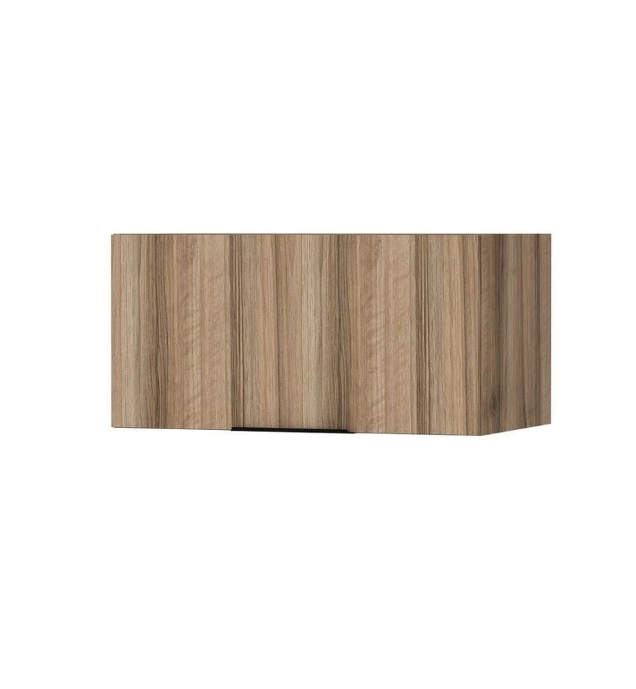 Wall Cabinet, Walnut, 100% MELAMINE COATED PARTICLE BOARD