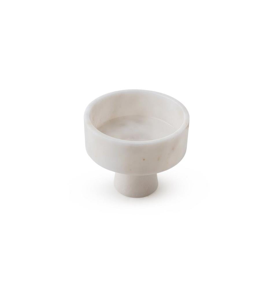 Bowl, White, 100% THASSOS MARBLE