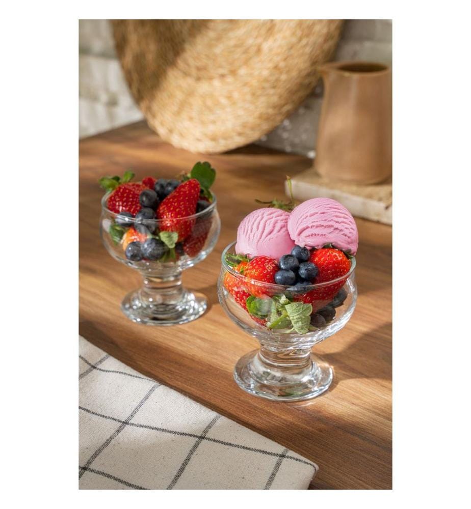 Glasschalen-Set, 6-teilig, transparent, 100 % GLAS