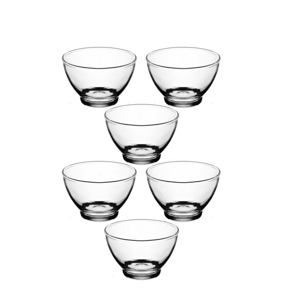 Glasschalen-Set, 6-teilig, transparent, 100 % GLAS