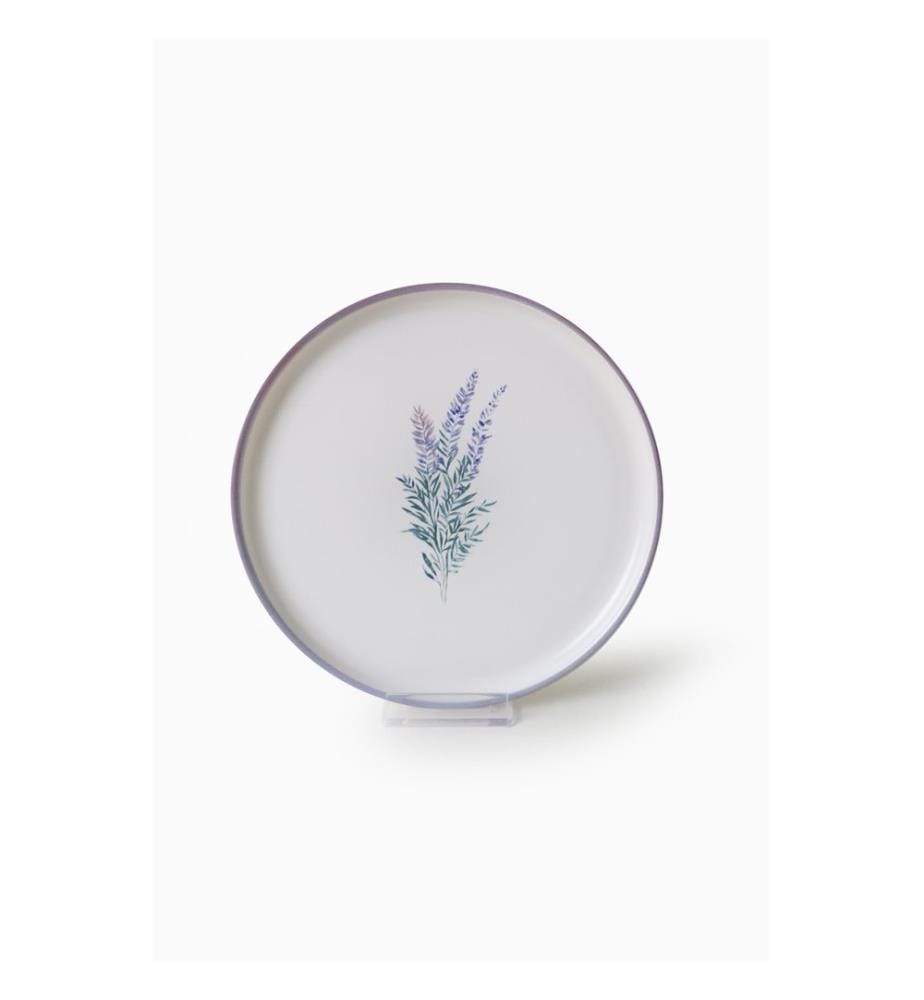 Plate Set, 6 Pieces, Multicolor, 100% CERAMIC STONEWARE