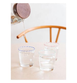 Glas, blau, 100 % GLAS