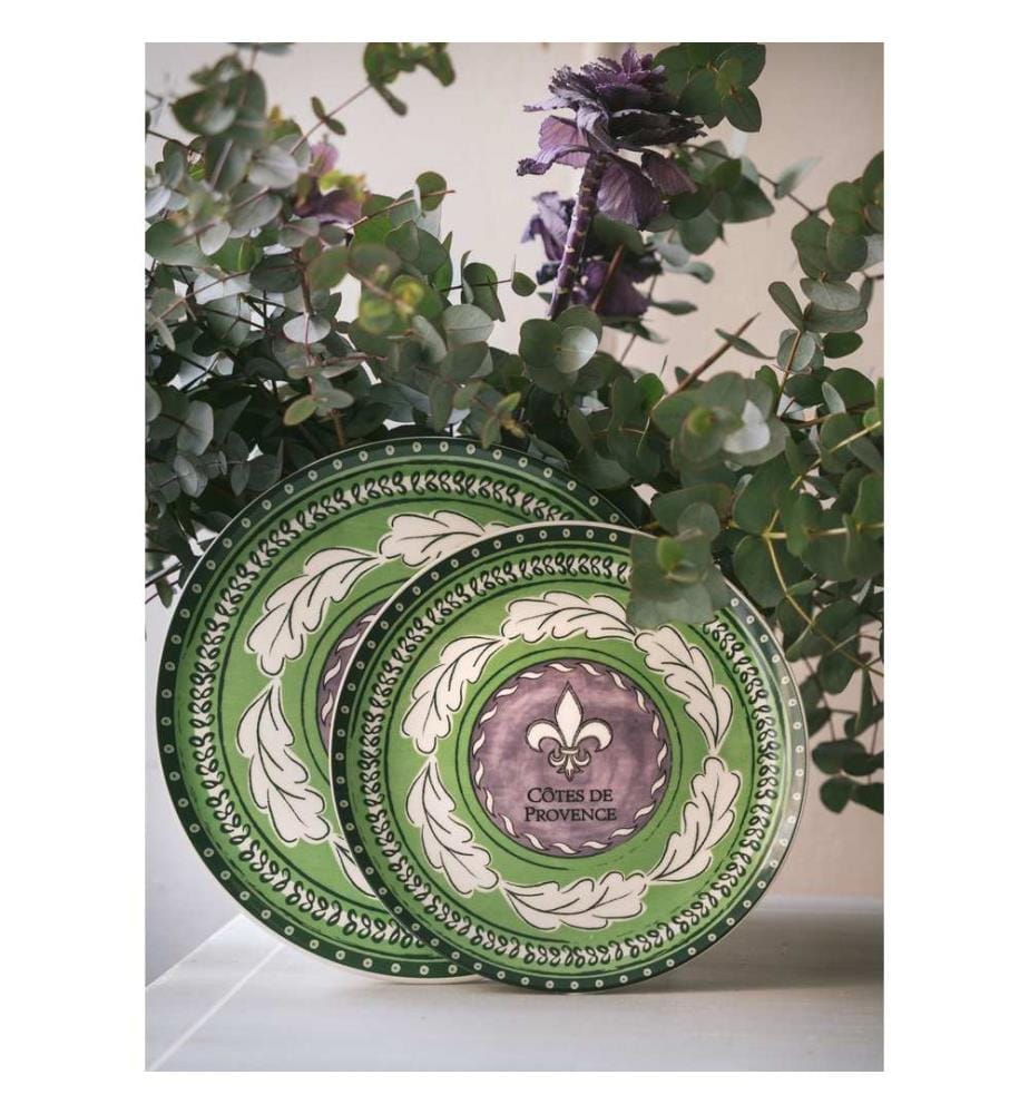 Service Plate, Lilac, 100% CERAMIC