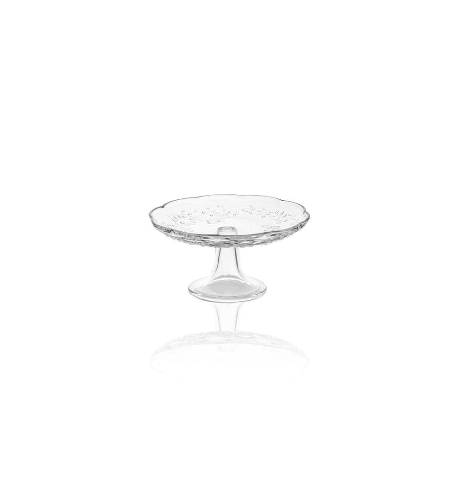 Cake Serving Plate, Transparent, 100% GLASS