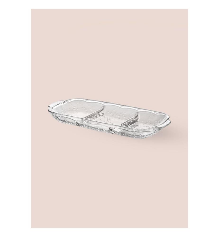 Cake Serving Plate, Transparent, 100% GLASS