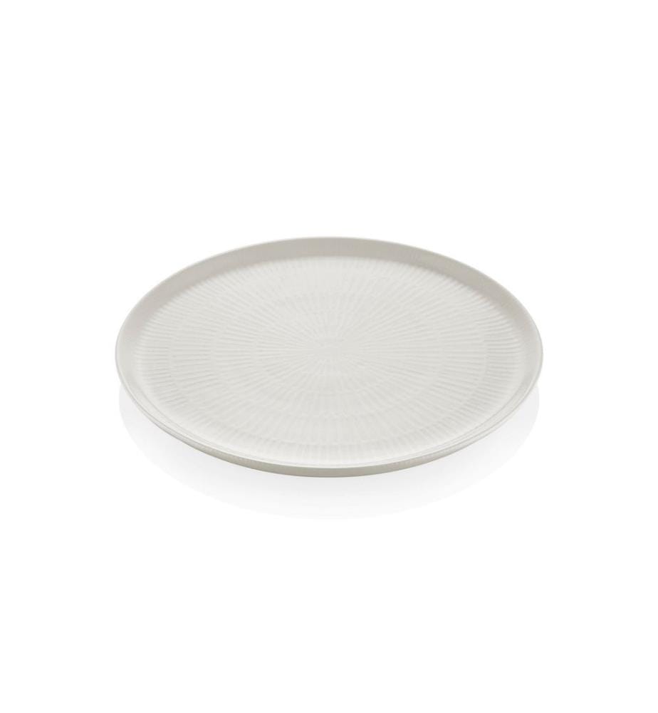 Plate, Cream, 100% Ceramic