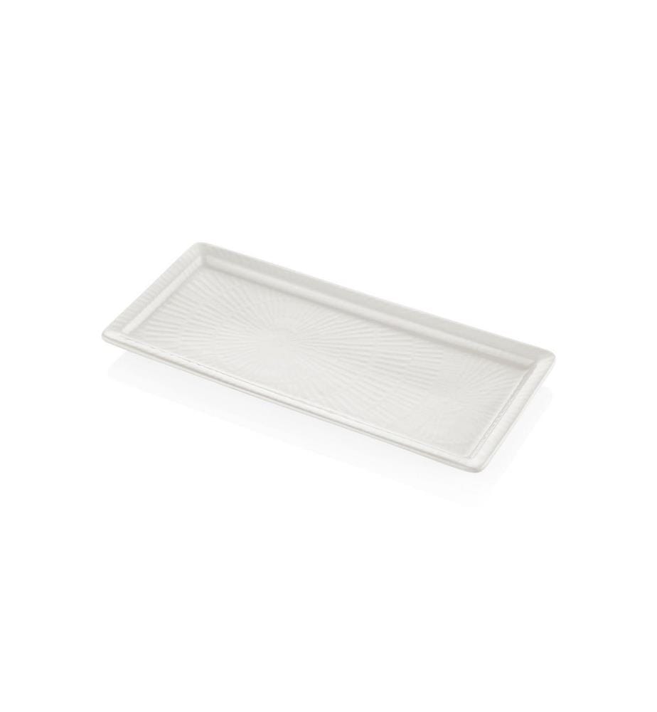 Servierplatte, Creme, 100% Ceramic