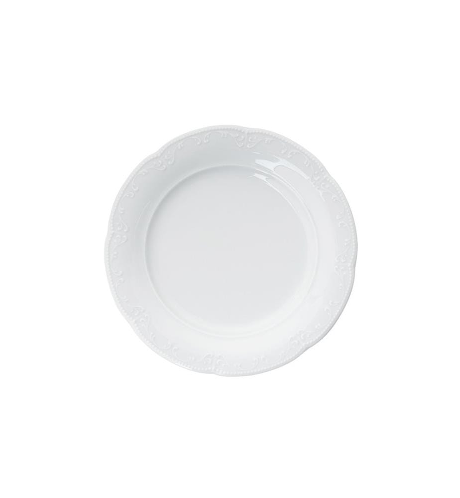 Dinner Set, 18 Pieces, White, 100% Porcelain