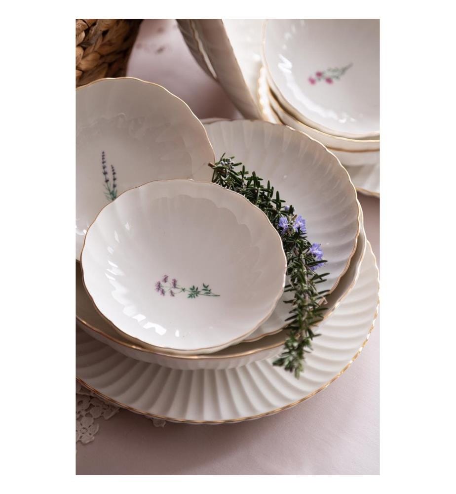Bowl Set, 6 Pieces, Multicolor, 100% PORCELAIN