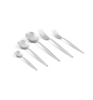 Besteck-Set, 60-teilig, Silber, 100% staifreies Edelstahl