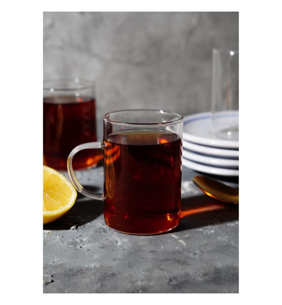Set di bicchieri, 6 pezzi, trasparente, 100% VETRO BOROSILICATO