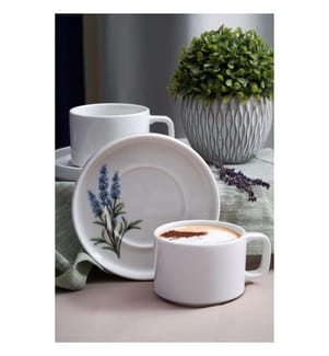 Service à thé, 4 pièces, 100 % porcelaine, multicolore