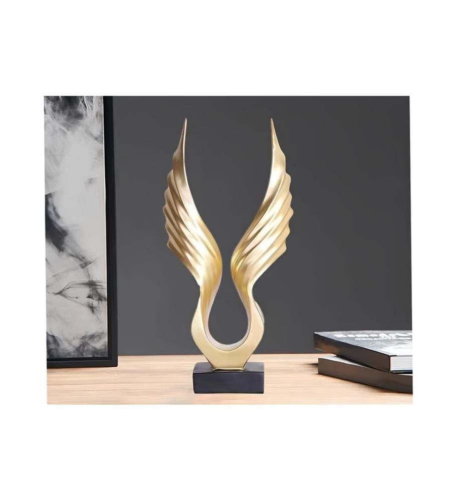 Decorative Object, Gold, 100% POLYESTER