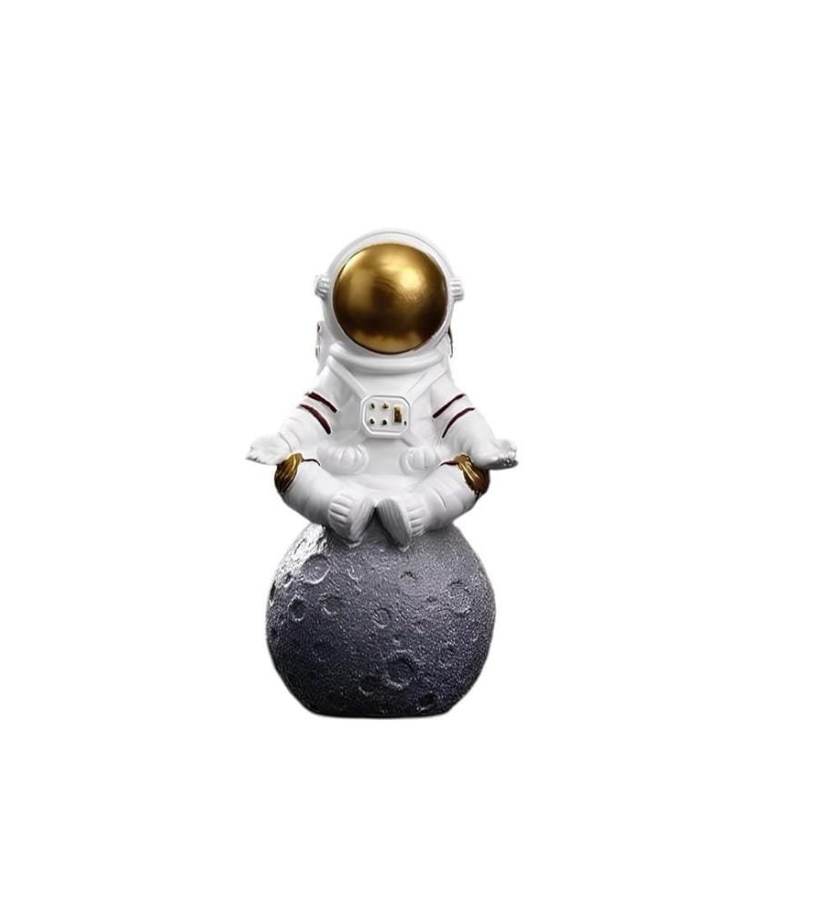 Objet décoratif, blanc, doré, 100 % POLYESTER