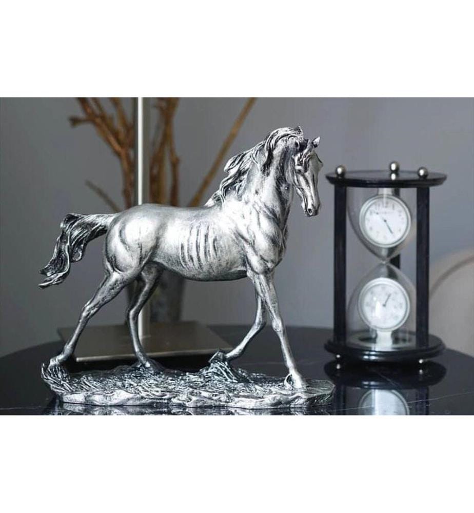 Decorative Object, Black, Silver, 100% POLYESTER