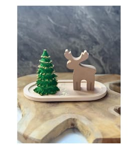 Ensemble d'objets décoratifs, 2 pièces, multicolore, 100 % BÉTON