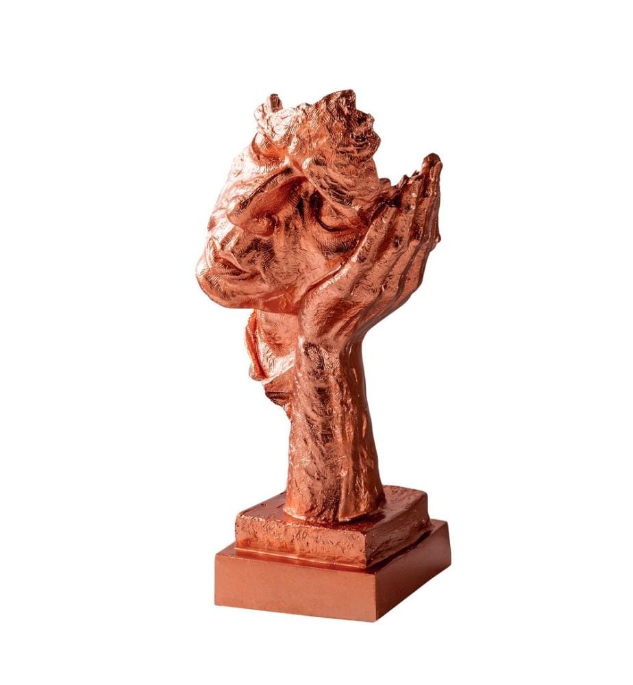 Objet décoratif, cuivre, 100 % POLYESTER