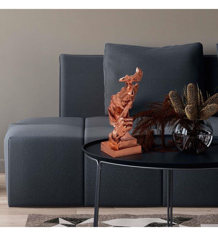 Decorative Object, Copper, 100% POLYESTER