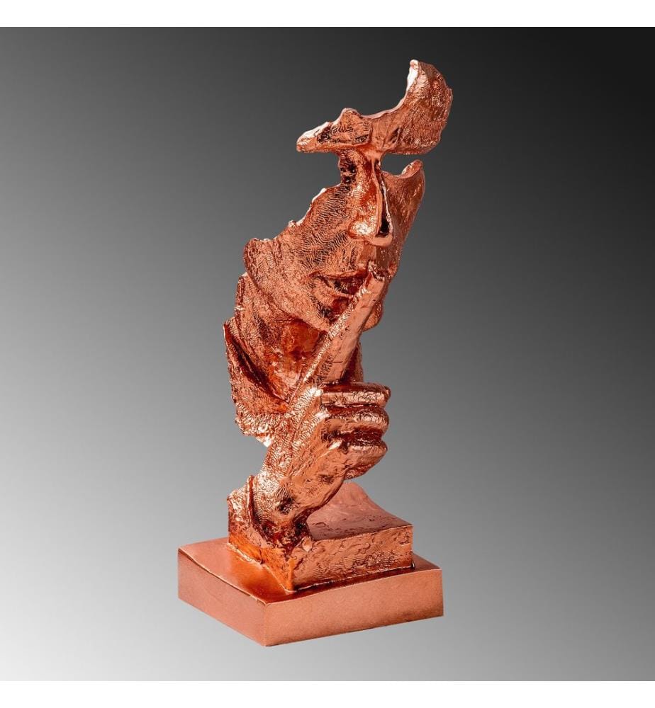Decorative Object, Copper, 100% POLYESTER