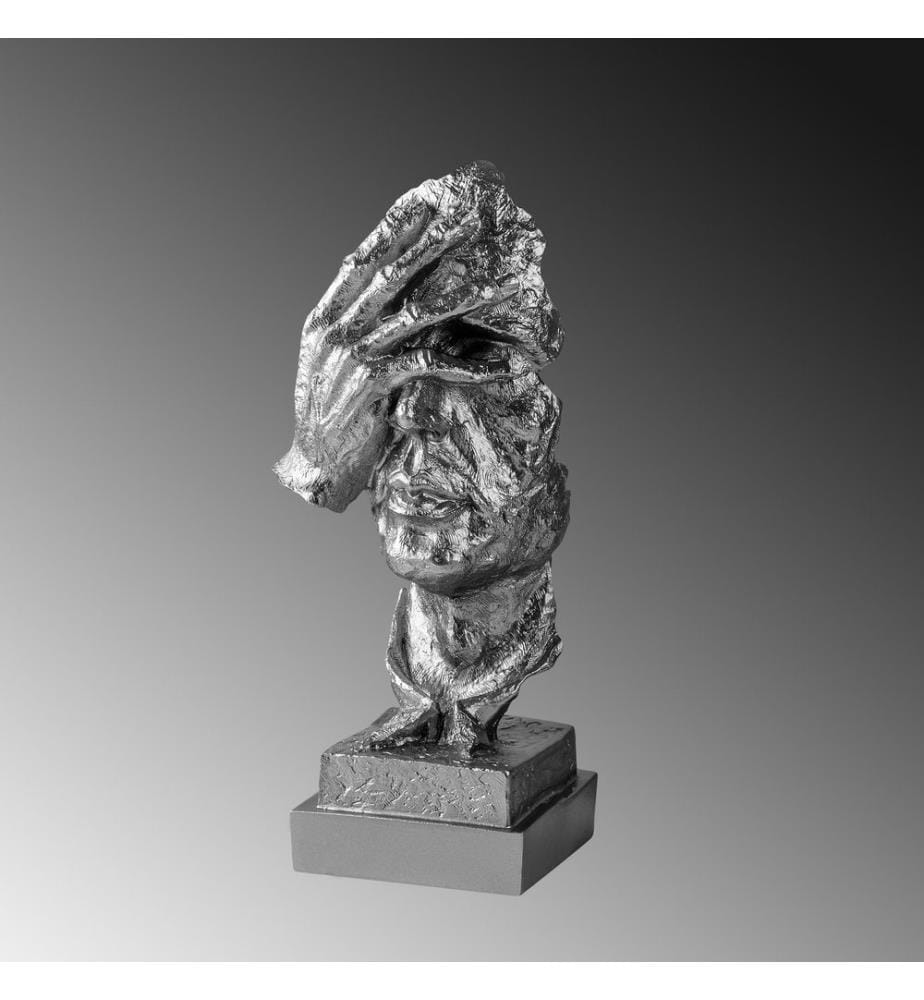 Objet décoratif, argent, 100 % POLYESTER