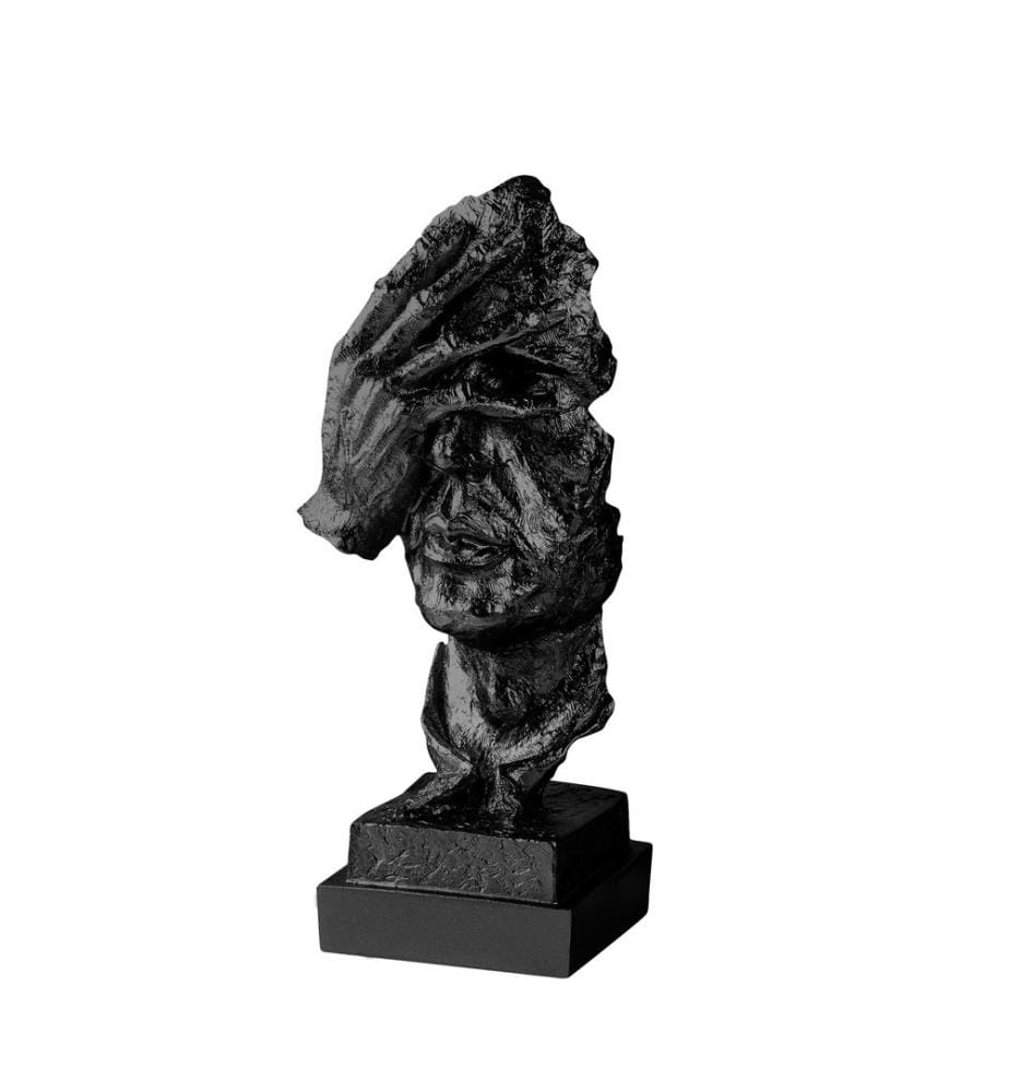 Decorative Object, Black, 100% POLYESTER