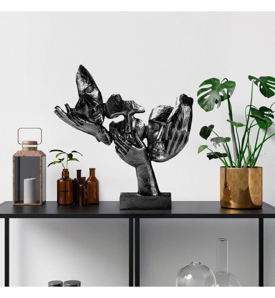 Decorative Object, Black, 100% POLYESTER