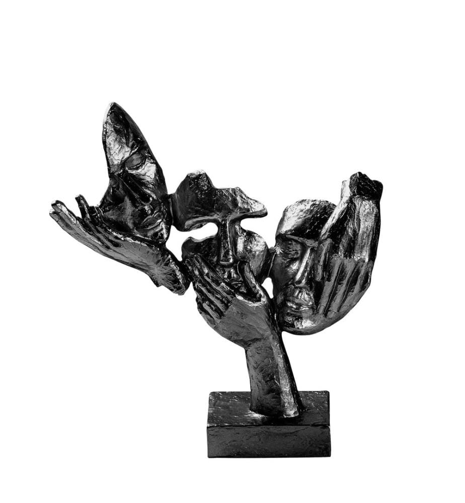 Decorative Object, Black, 100% POLYESTER