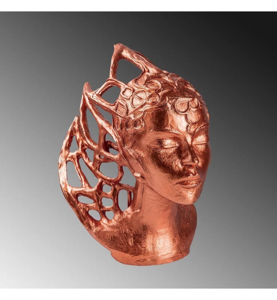 Decorative Object, Copper, 100% POLYESTER